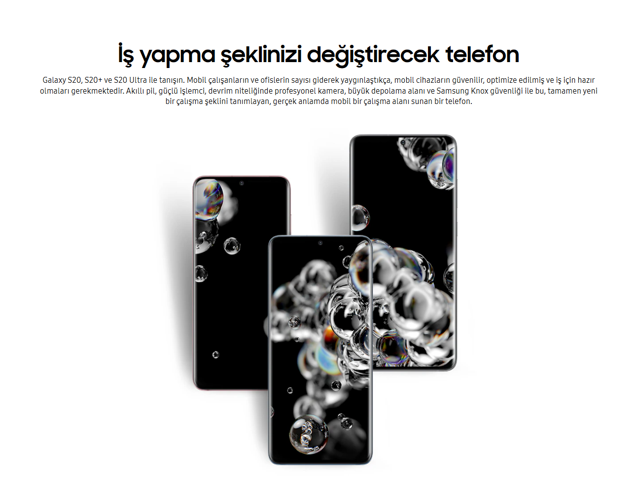 Yenilenmiş Samsung Galaxy S20 Plus